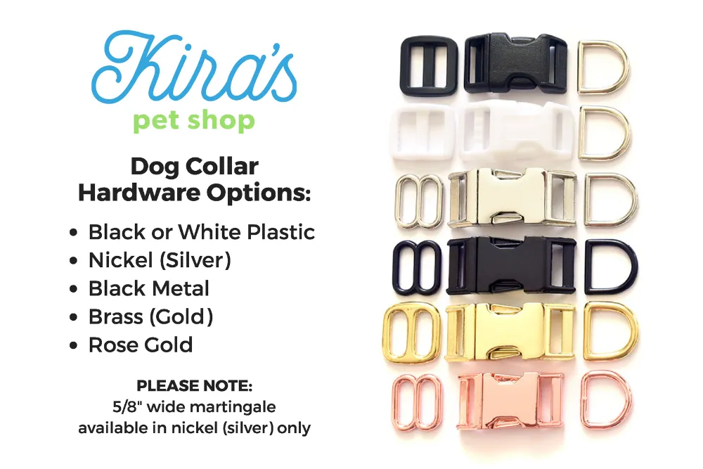 Geometric Ice Cream Cones Dog Collar