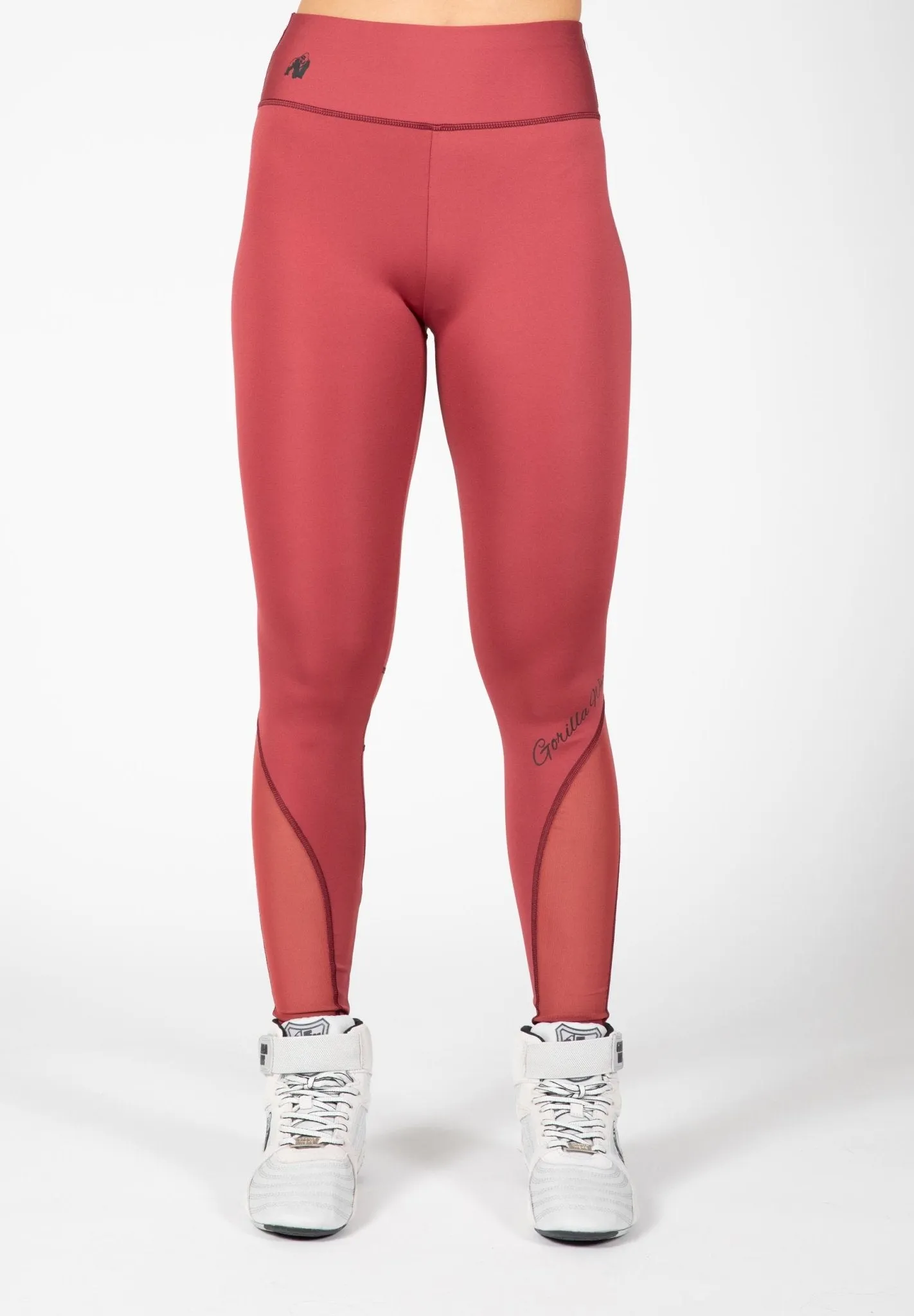 Gorilla Wear Kaycee Tights - Burgundy Red