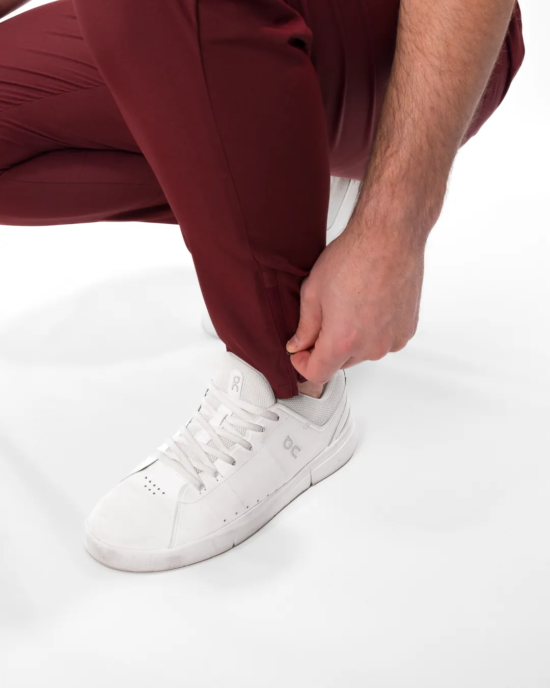 Greenside Men's Jogger - Merlot