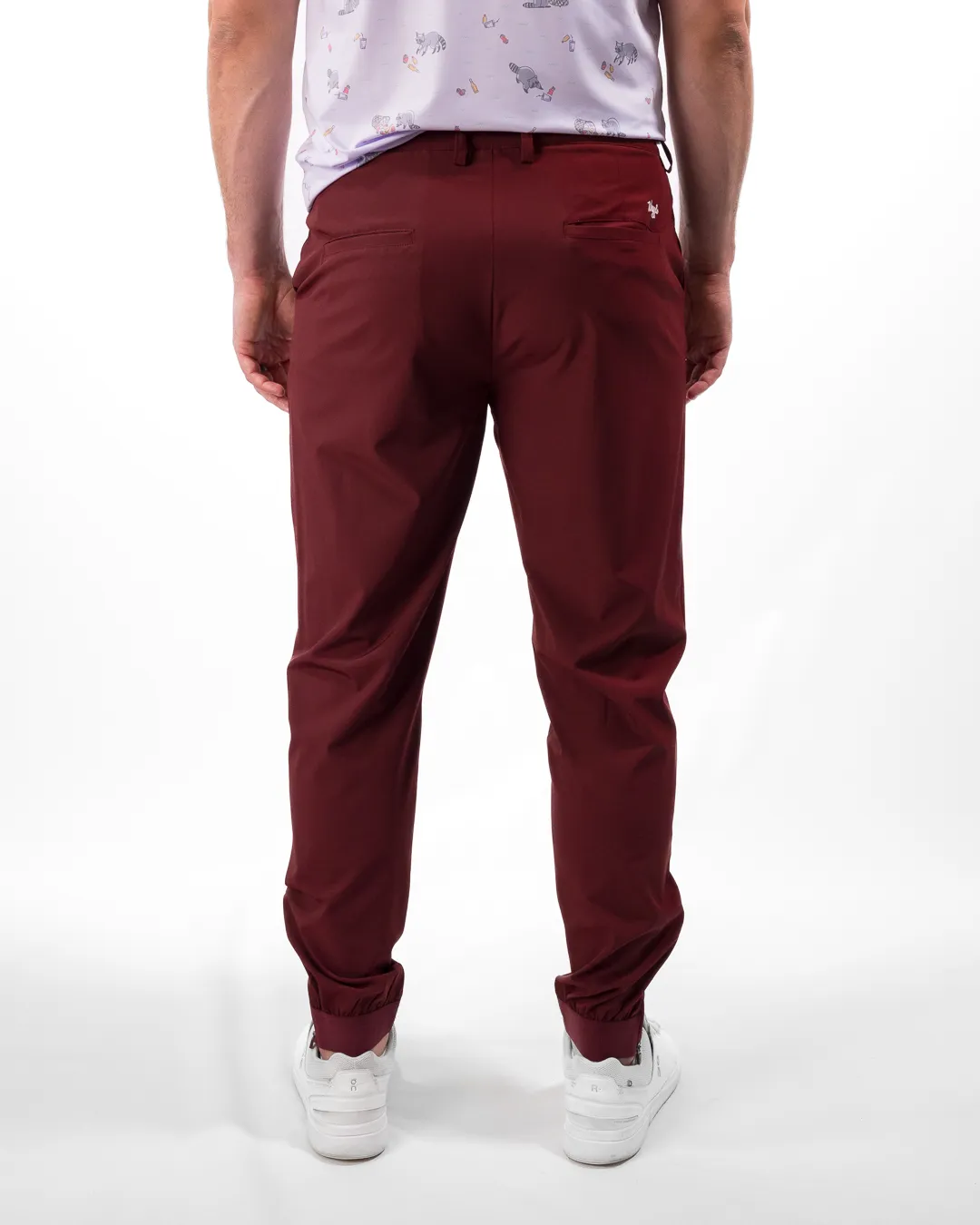 Greenside Men's Jogger - Merlot