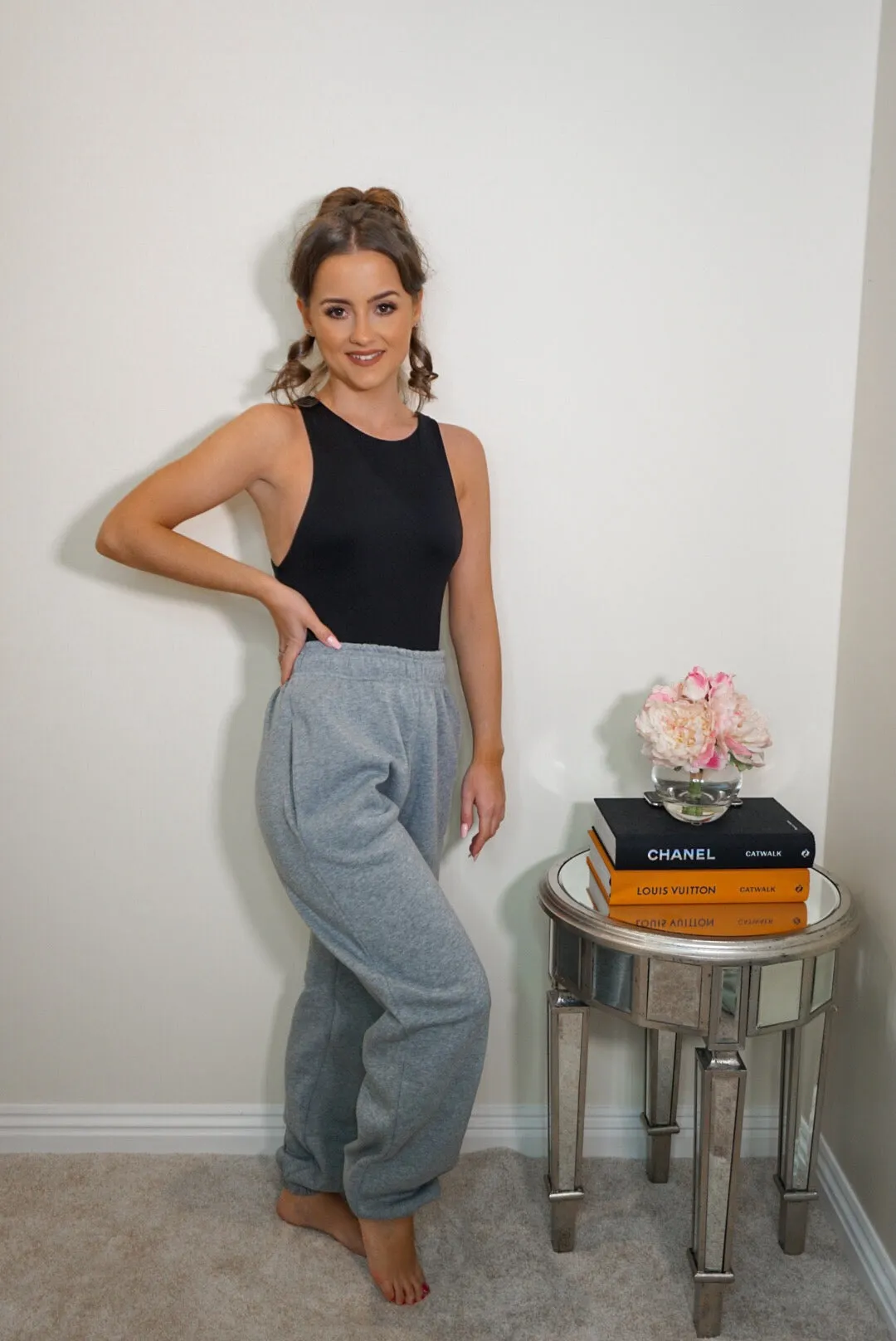 Grey Oversized Joggers
