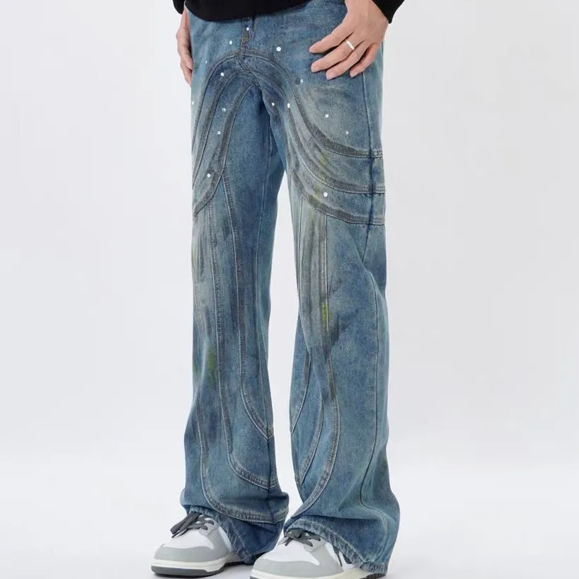 Halloy™ Loose Weave Designer Jeans