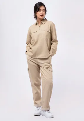 High Waist Cargo Pants