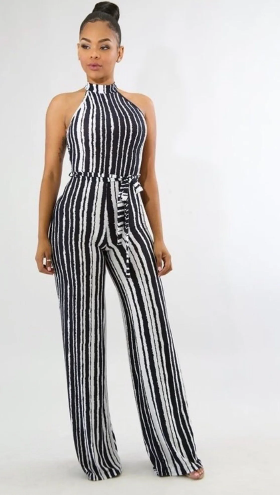 Highly Striped Jumpsuit