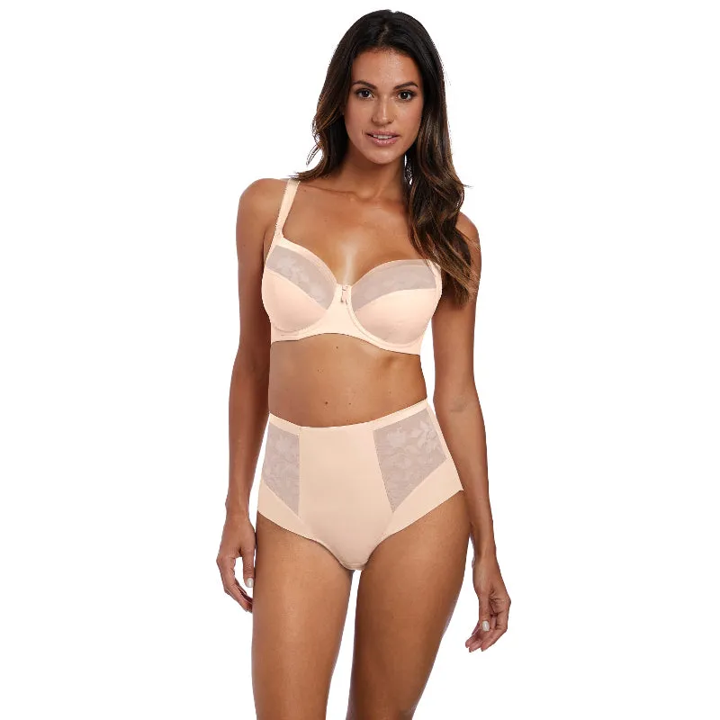Illusion High Waist Brief Panty Natural Beige - Fantasie