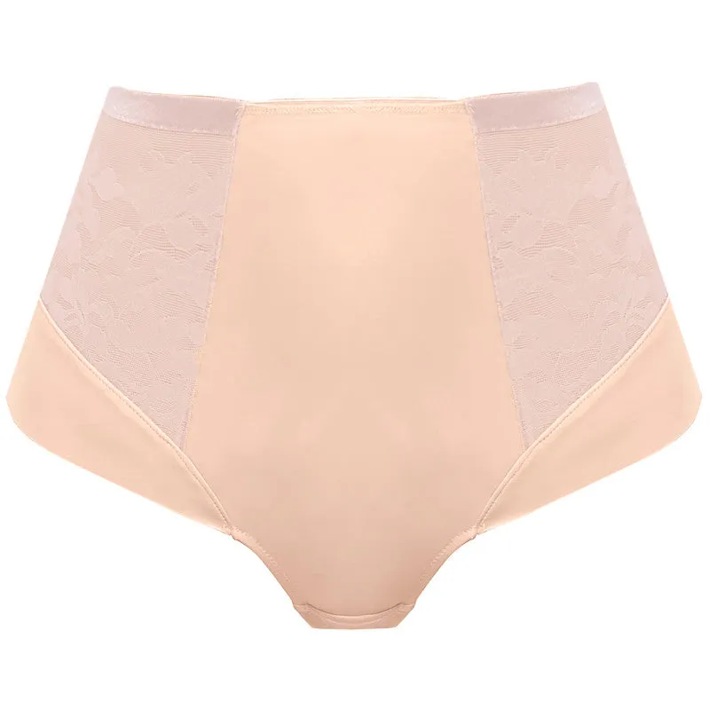 Illusion High Waist Brief Panty Natural Beige - Fantasie