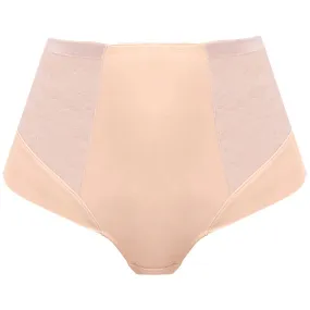 Illusion High Waist Brief Panty Natural Beige - Fantasie
