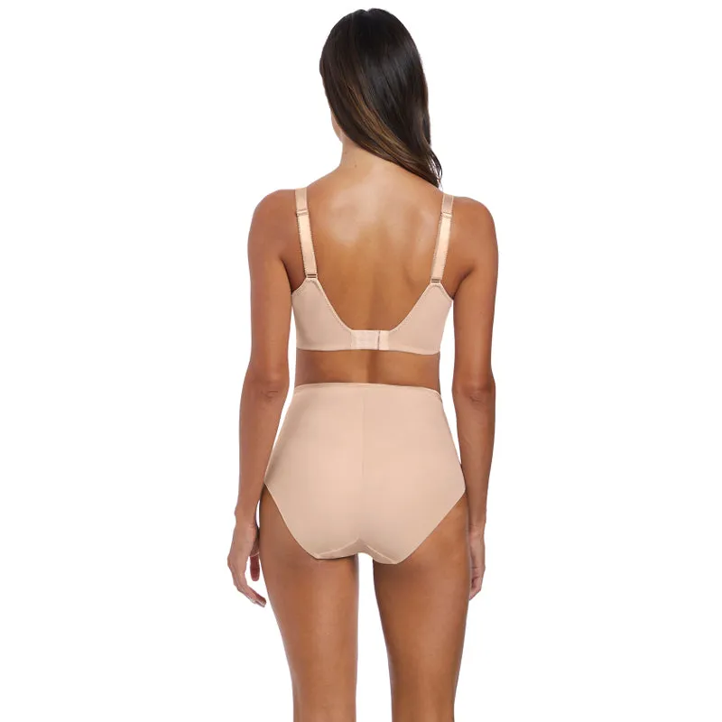 Illusion High Waist Brief Panty Natural Beige - Fantasie