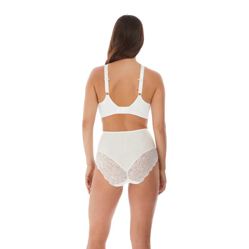 Impression High Waist Brief White - Fantasie