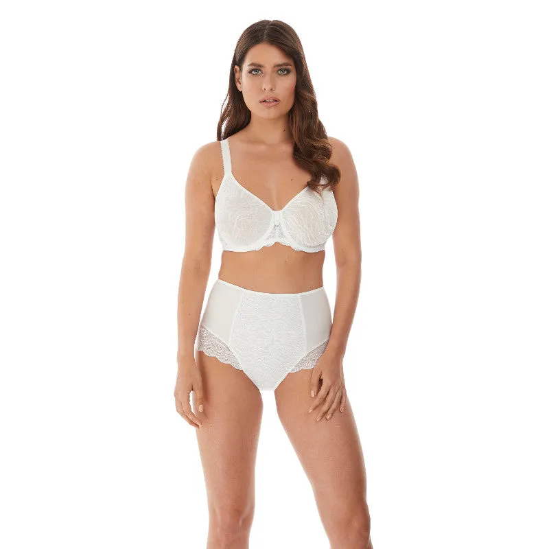 Impression High Waist Brief White - Fantasie