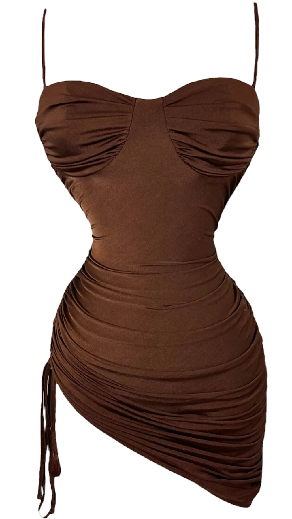 Jaelyn Dress - Brown