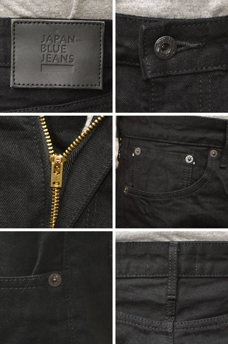 JAPAN BLUE JEANS -CIRCLE- "J314" 14oz BLACK Denim STRAIGHT