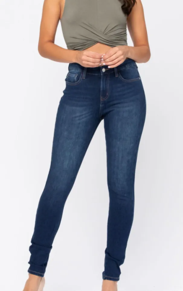 Judy Blue Thermal Skinny Jeans