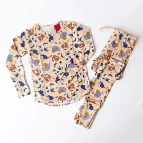 Kids Bamboo Pyjamas - Feline Good