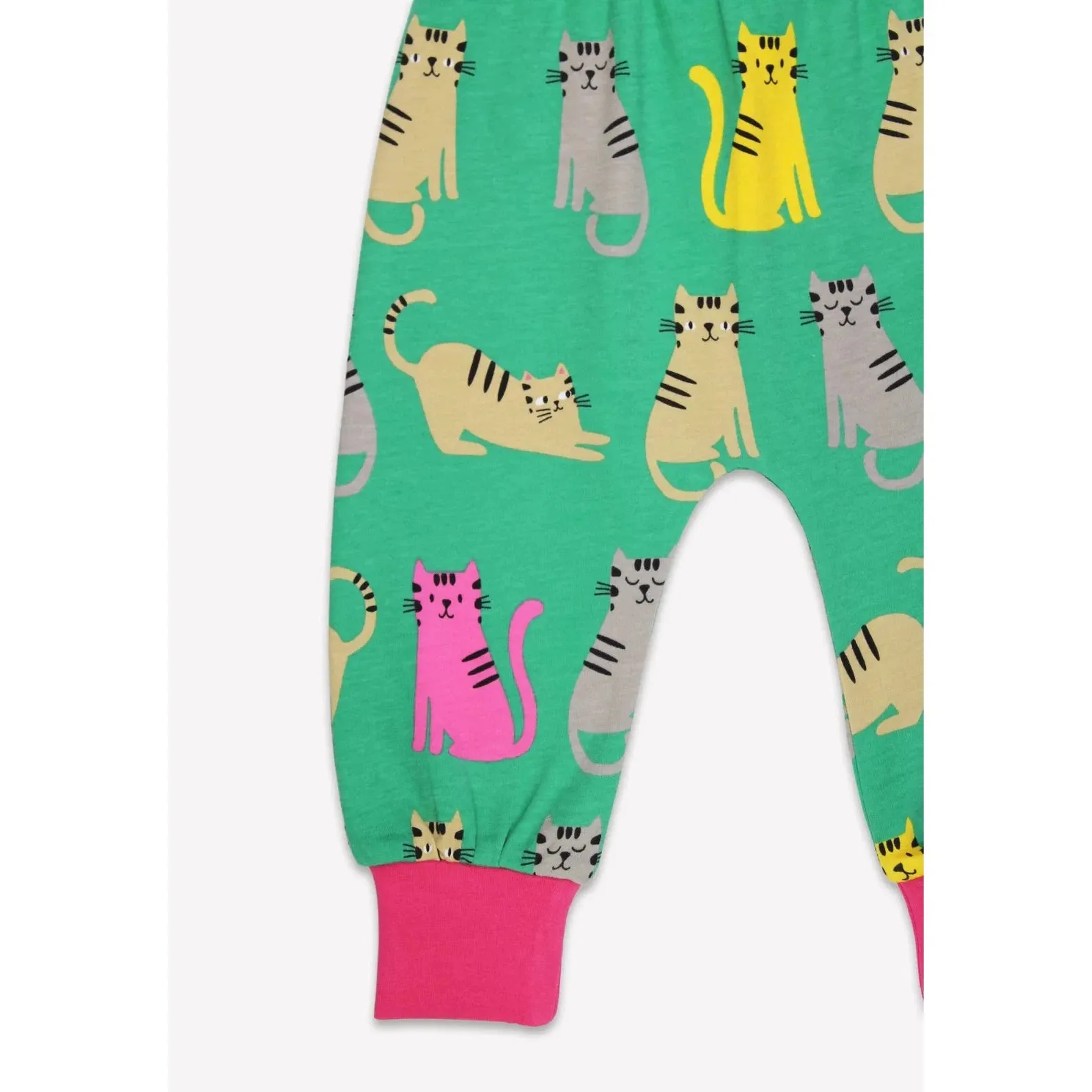 Kitten Print Baby Pants