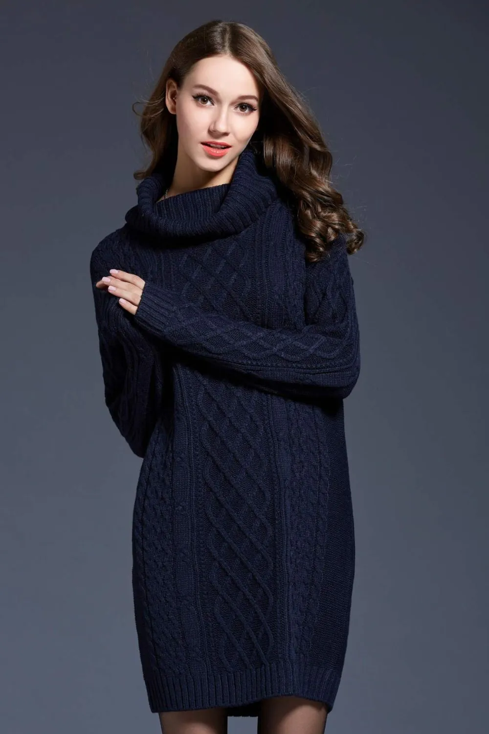 Laguna Dropped Shoulder Sweater Dress