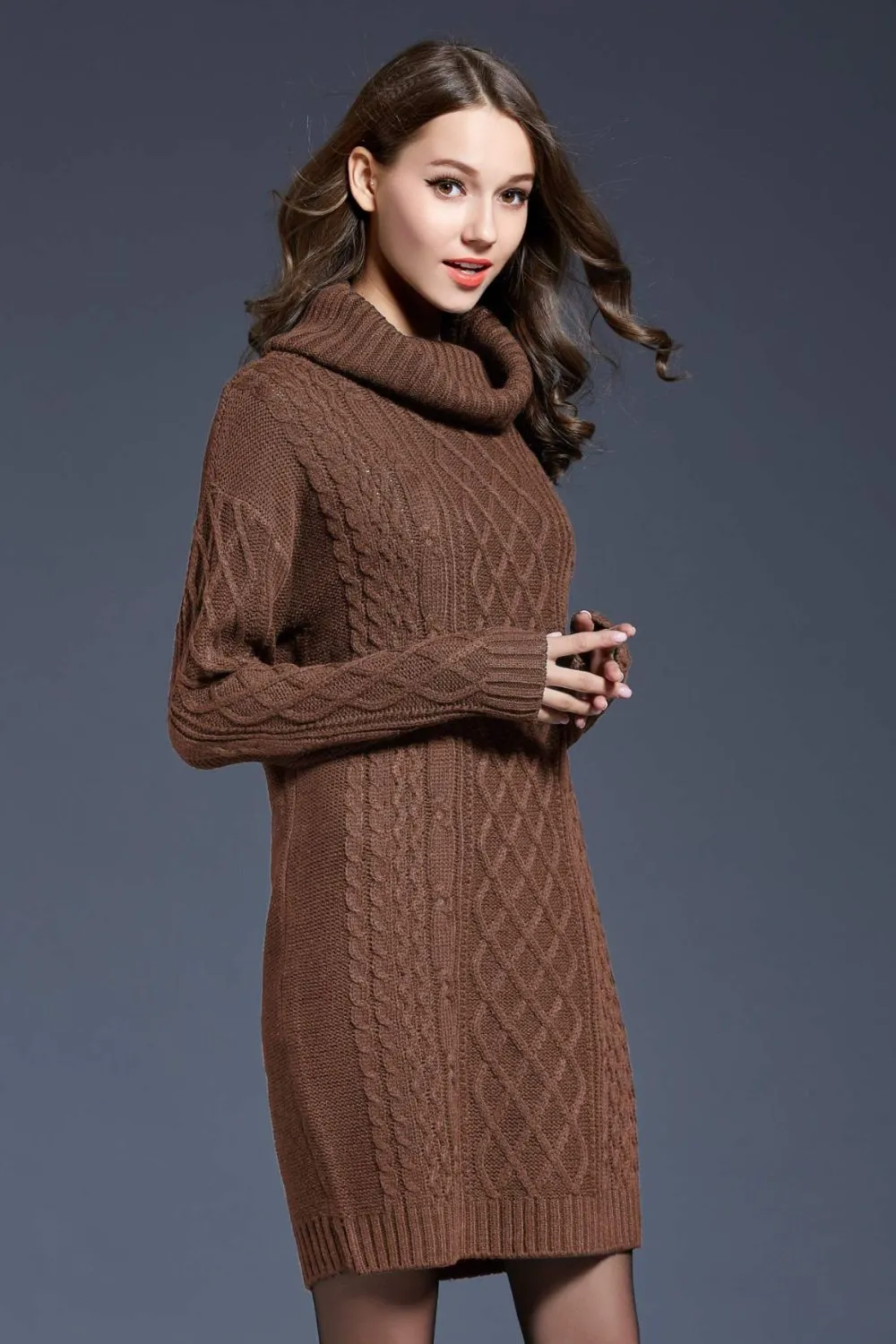 Laguna Dropped Shoulder Sweater Dress