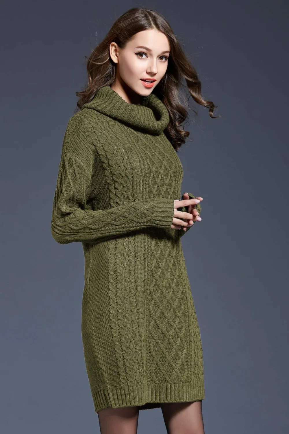 Laguna Dropped Shoulder Sweater Dress