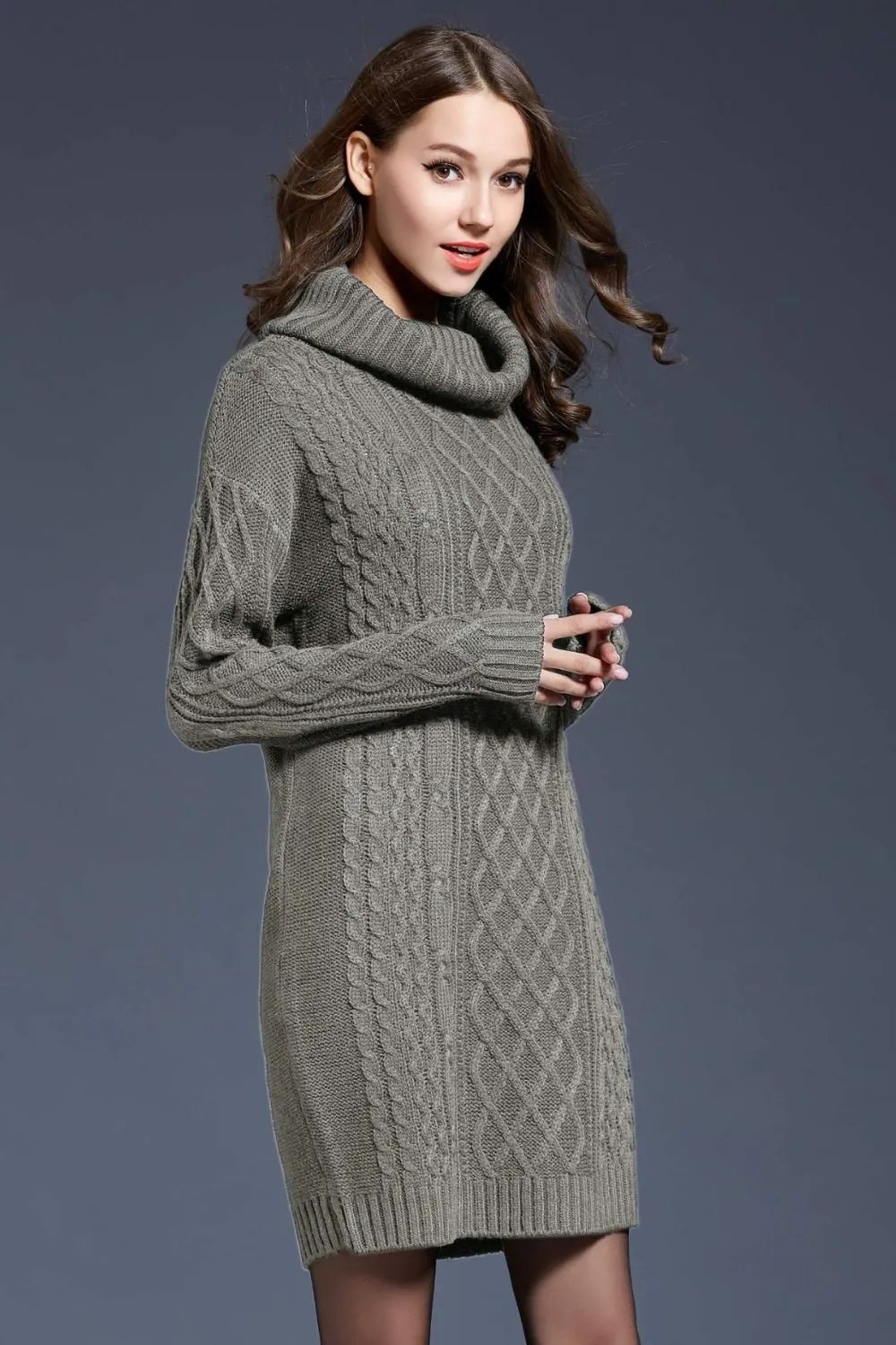 Laguna Dropped Shoulder Sweater Dress