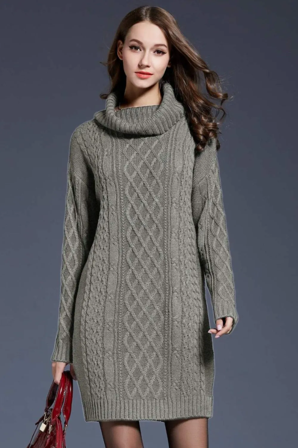 Laguna Dropped Shoulder Sweater Dress