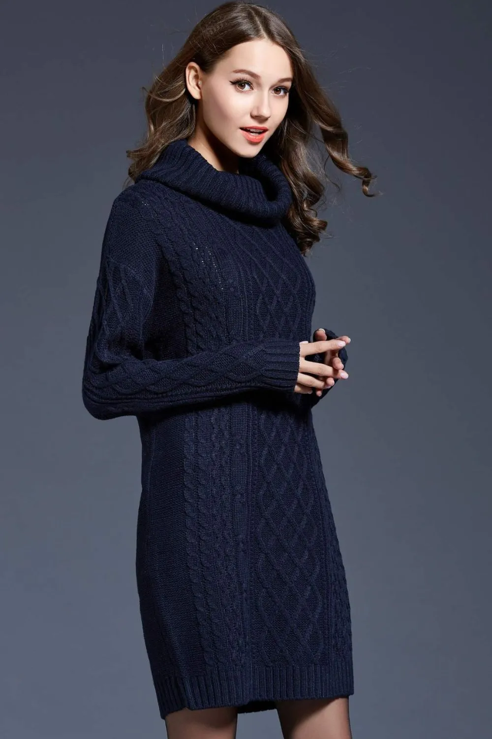 Laguna Dropped Shoulder Sweater Dress