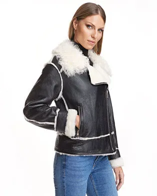 LAMB JACKET WITH TIKRADOR SHEEP COLLAR