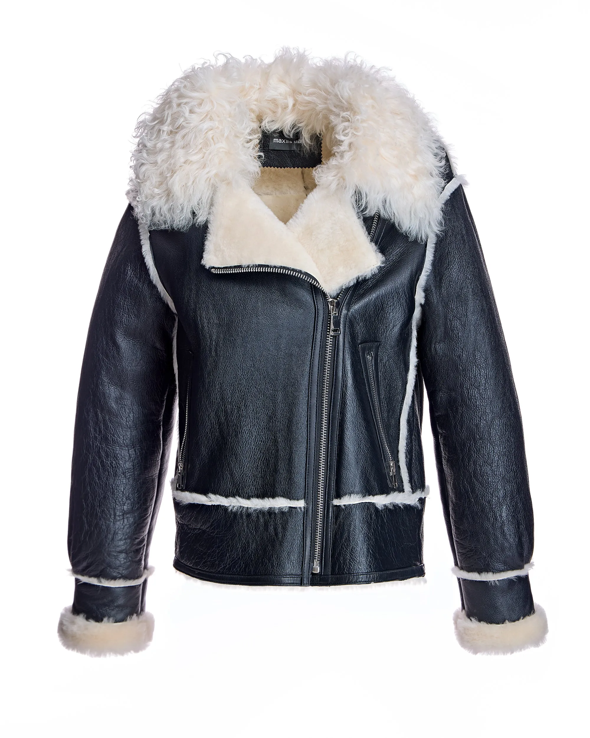 LAMB JACKET WITH TIKRADOR SHEEP COLLAR