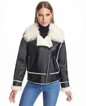LAMB JACKET WITH TIKRADOR SHEEP COLLAR