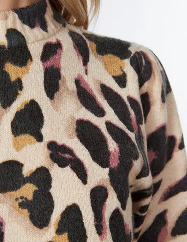 Leopard Pullover