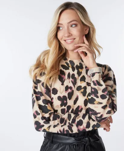 Leopard Pullover