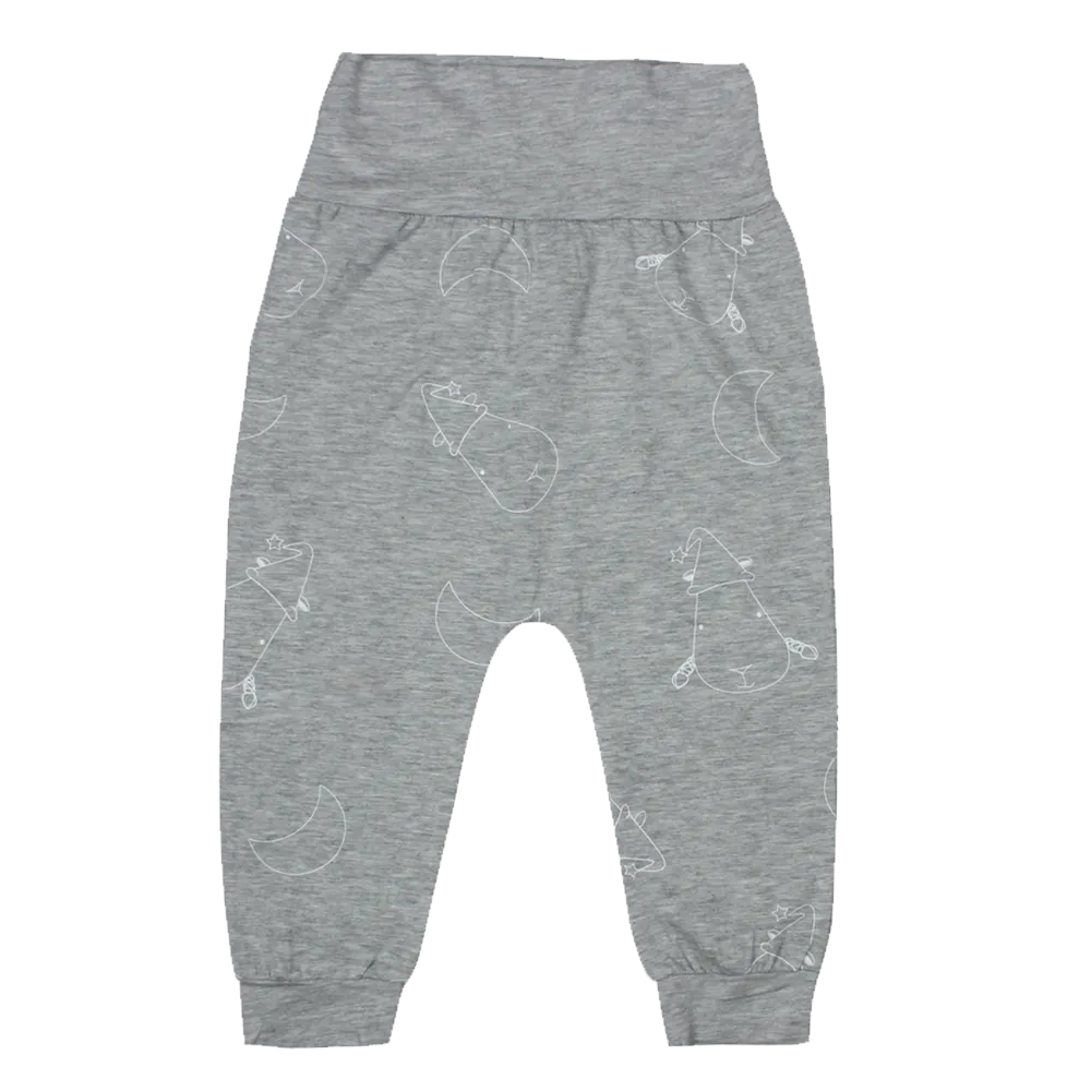 Long Pant foldable waist Grey Big Moon & Sheepz