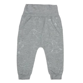 Long Pant foldable waist Grey Big Moon & Sheepz