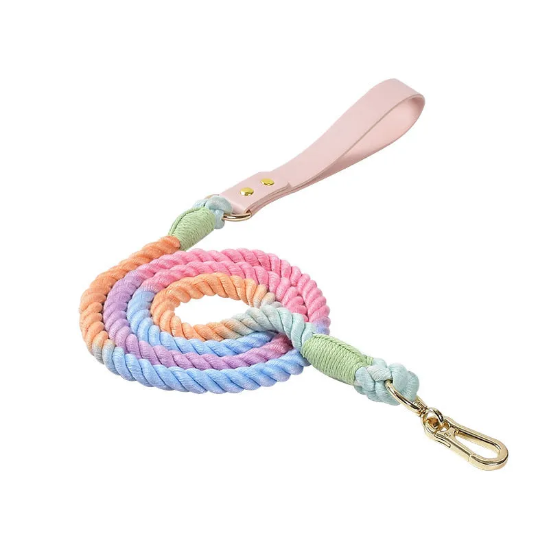 Loofie Colorful Dog Collar & Leash - Environmentally Friendly & Durable