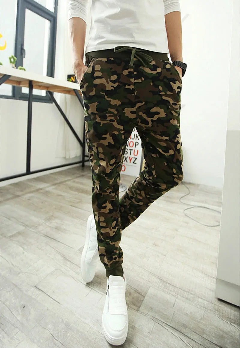 Man's Camouflage Joggers Army Pants