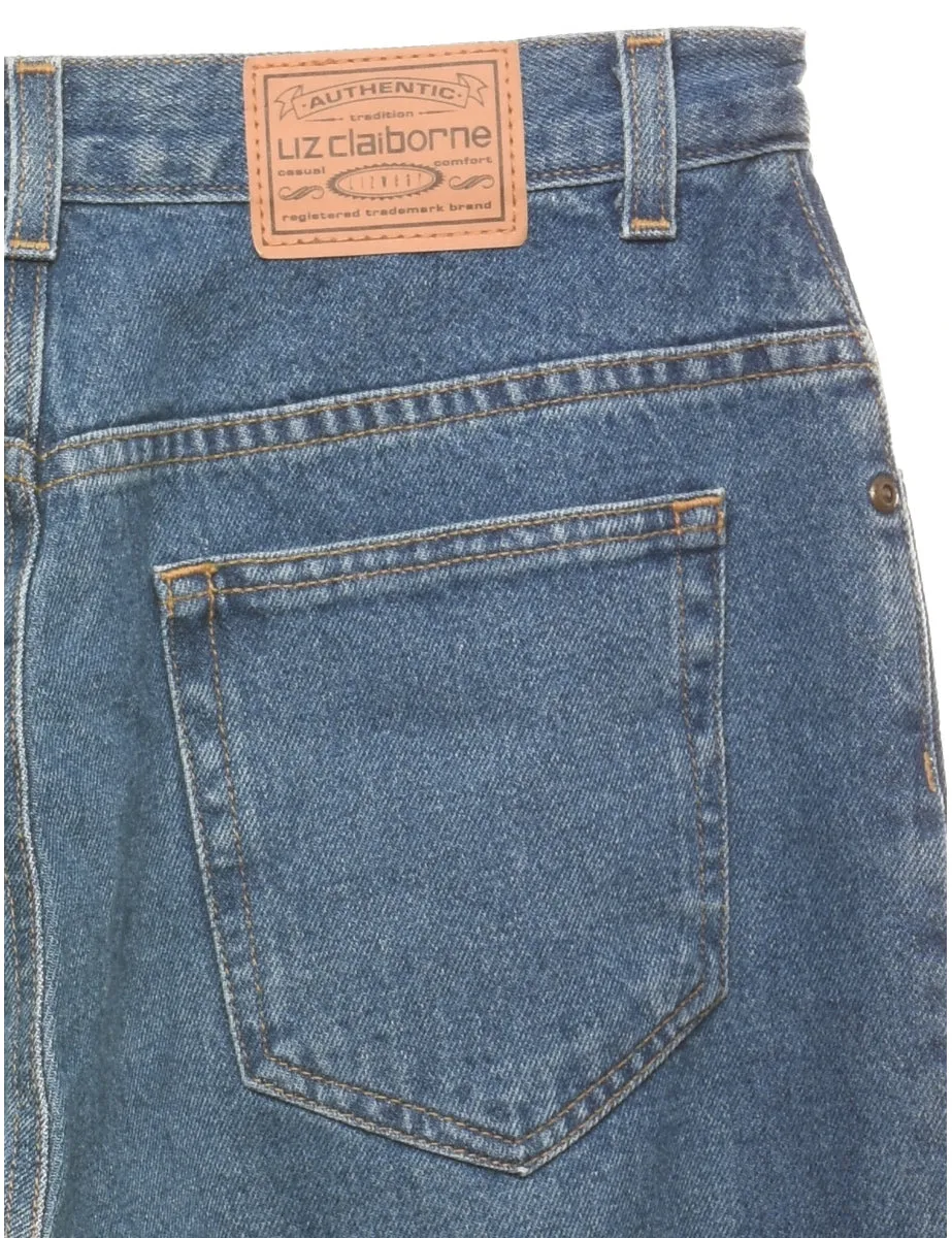 Medium Wash Tapered Jeans - W27 L29