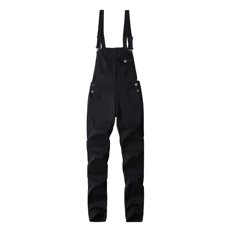 Men's Solid Color Slimming Jumpsuit 87488057X