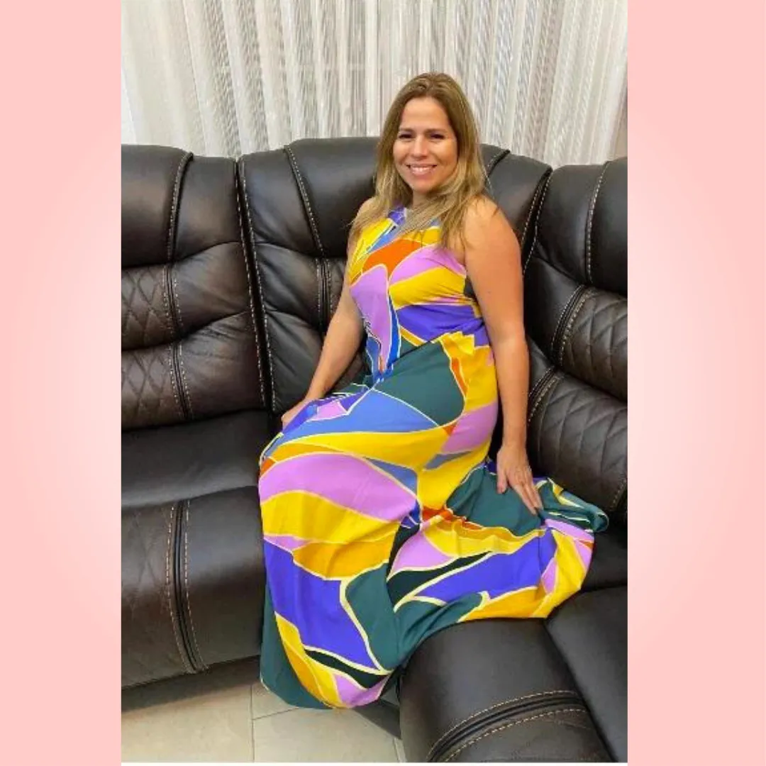 Metamorphosis Halter Dress