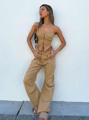 Miami Vice Pants Stone