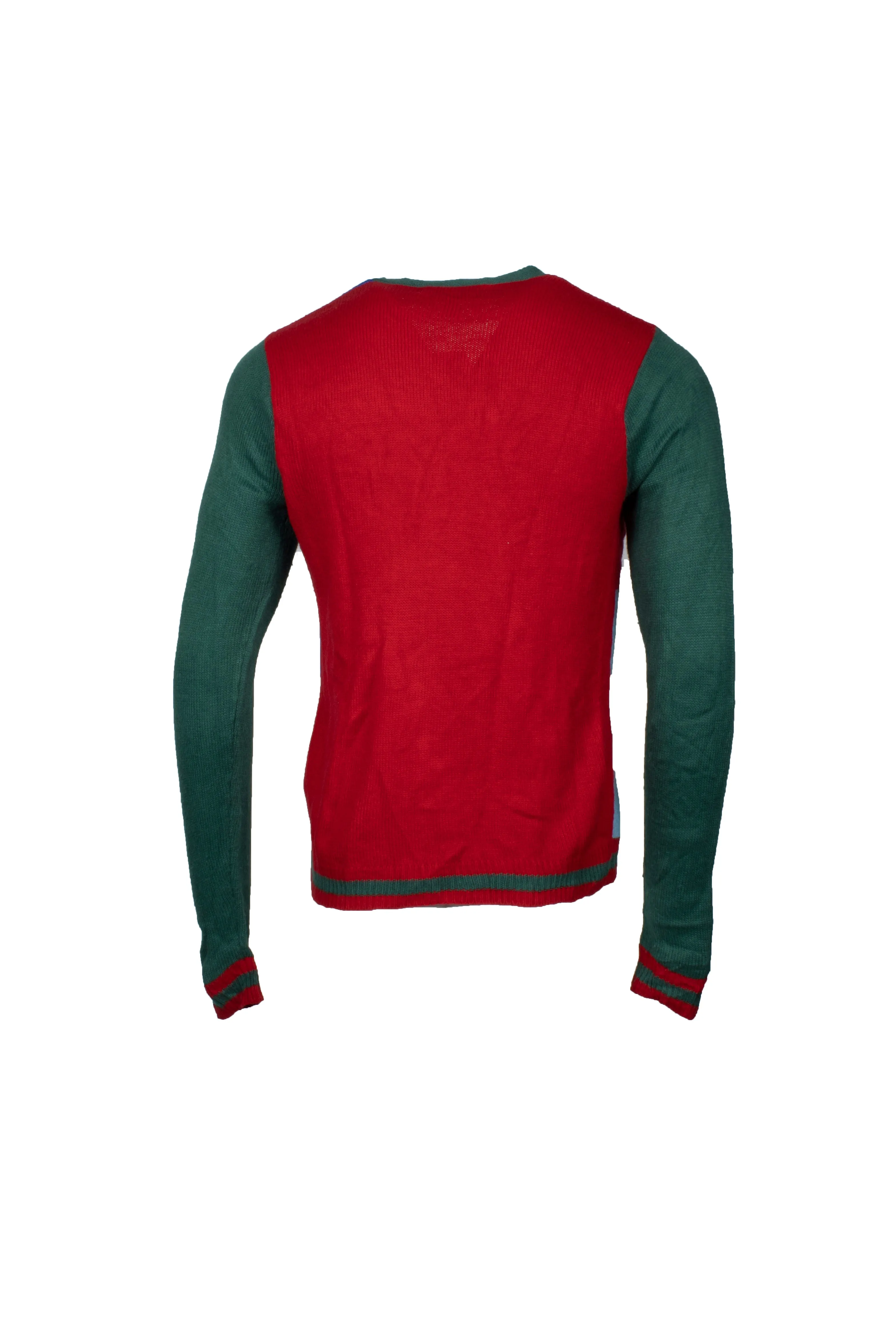 Multicoloured Gingerbread Christmas Knitted Jumper