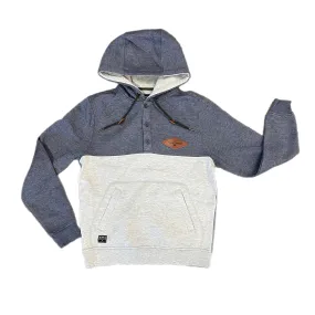 NAVY HEATHER OGDEN 1/4 ZIP by Kimes Ranch