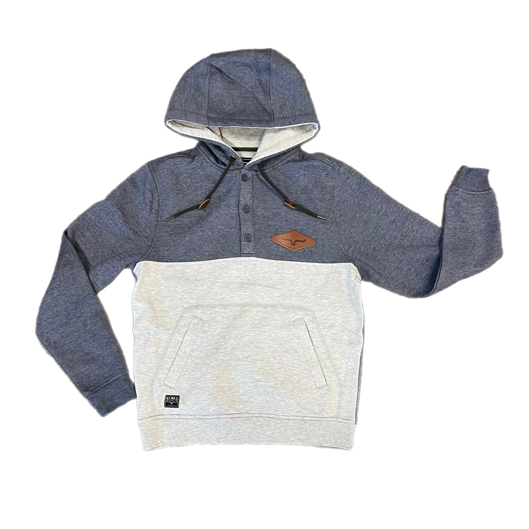 NAVY HEATHER OGDEN 1/4 ZIP by Kimes Ranch