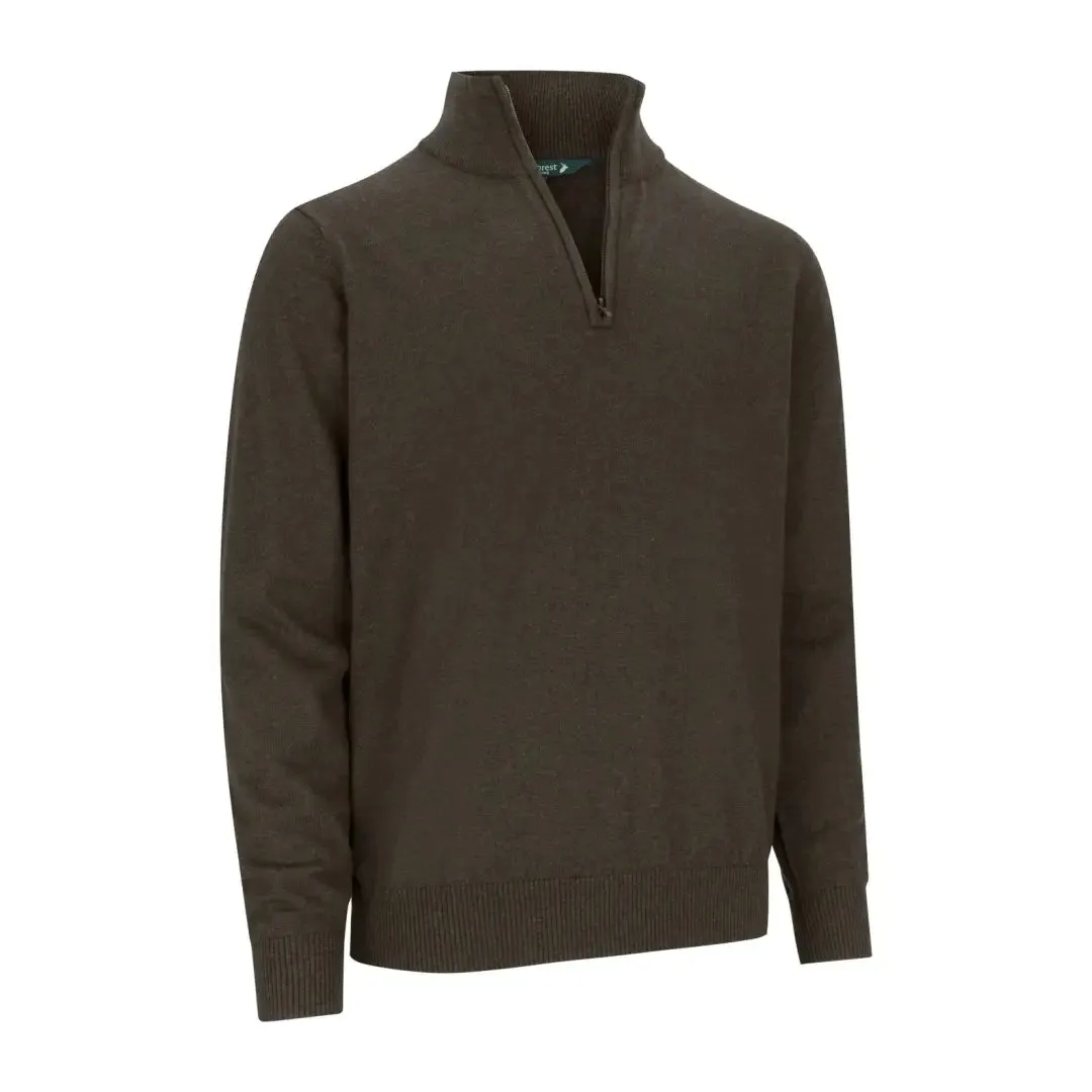 New Forest Zip Neck Jumper