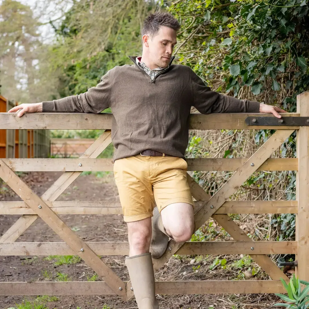 New Forest Zip Neck Jumper