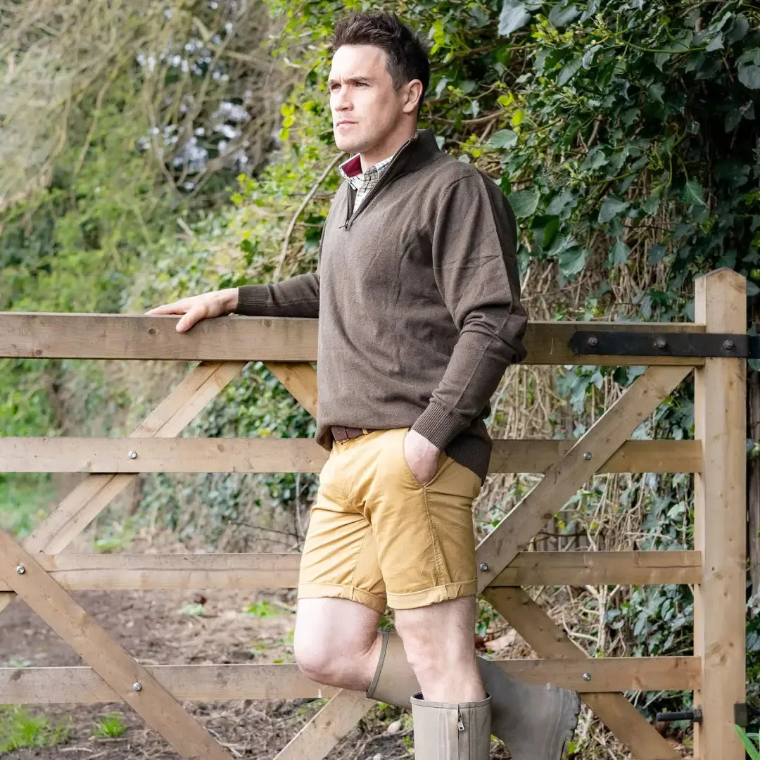 New Forest Zip Neck Jumper