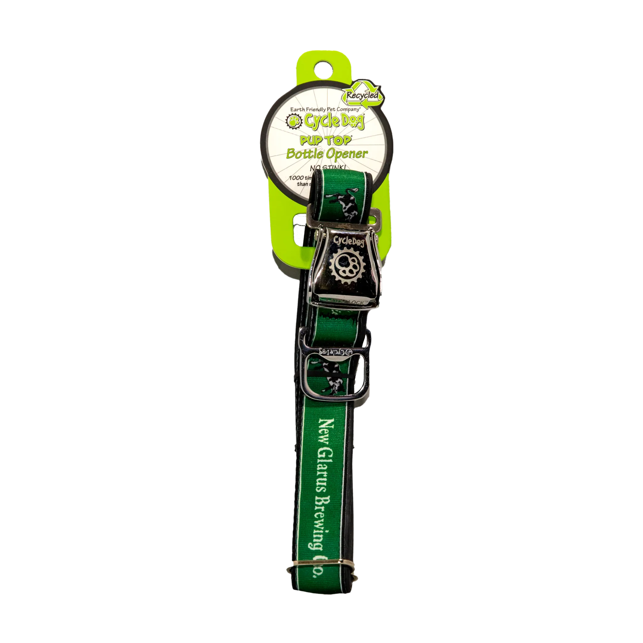 New Glarus Brewing Dog Collar with Bottle Opener