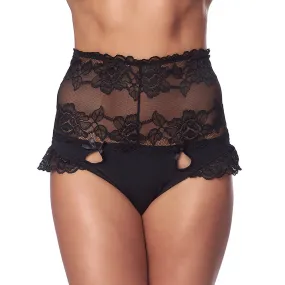 Perfect Fit Black High Waist Panty
