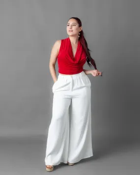 Pompano Beach Linen Wide Leg Pants