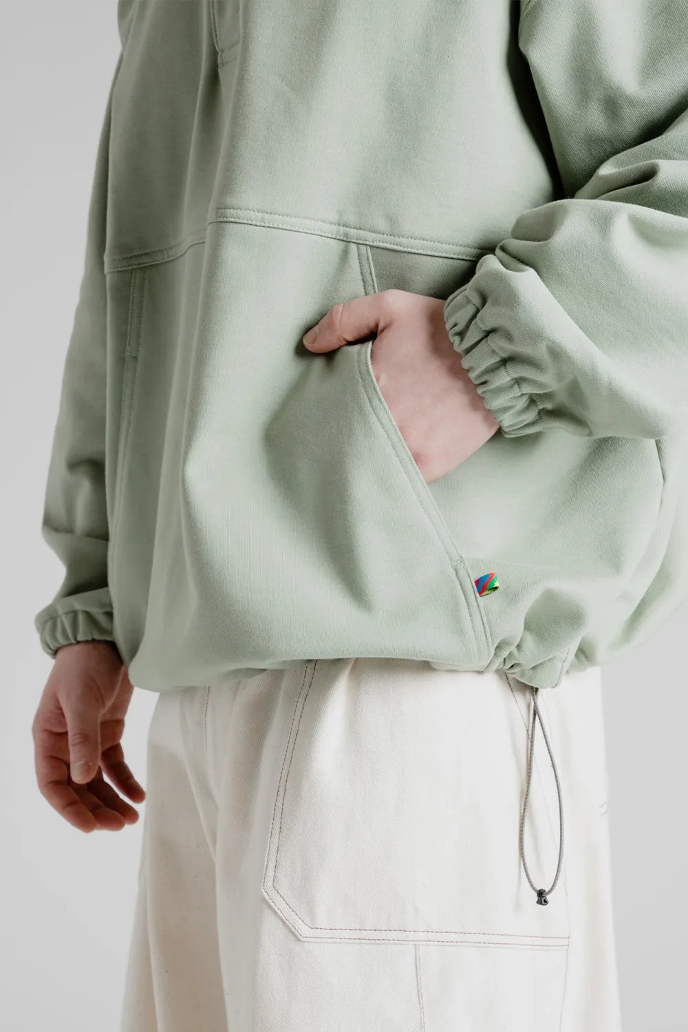 Pullover Sweat Shirt - Mint Gray