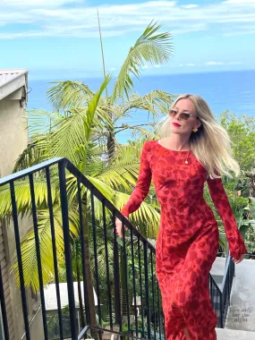 Realisation Par Gia Long Sleeve Maxi Dress