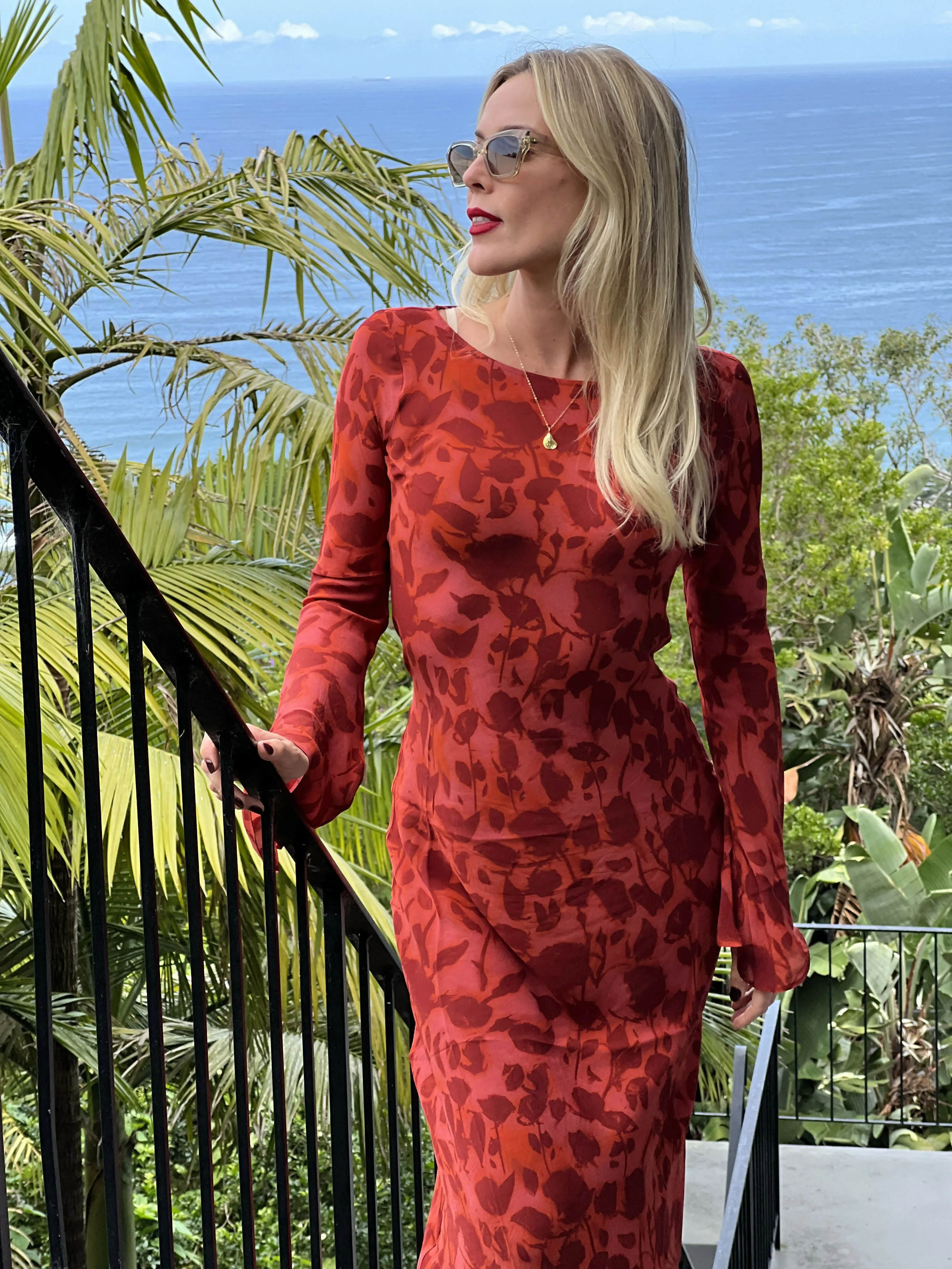Realisation Par Gia Long Sleeve Maxi Dress